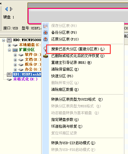 打开U盘提示“磁盘未被格式化”