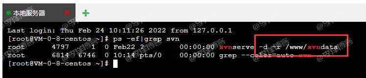 linux服务器设置svn开机自动启动的图文教程