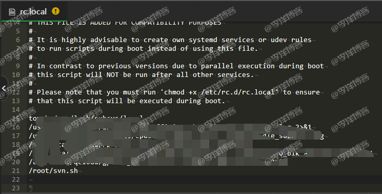 linux服务器设置svn开机自动启动的图文教程