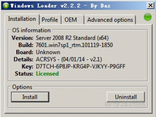 Windows Server 2008 R2激活图文教程,仅供个人测试,商用请购买正版系统