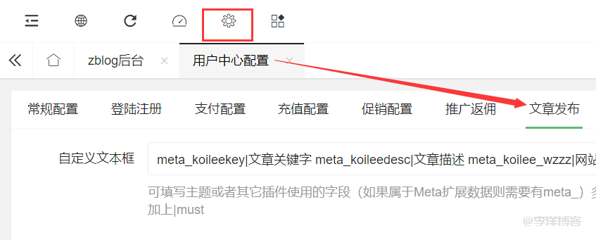 LayCenter用户中心配置主题或者其它插件使用字段的图文教程