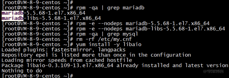 CentOS7系统下手动安装MySQL8.0版本，亲测有效，图文教程超详细。