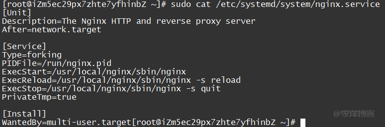 CentOS系统安装部署nginx后提示找不到nginx.service单元的解决方案