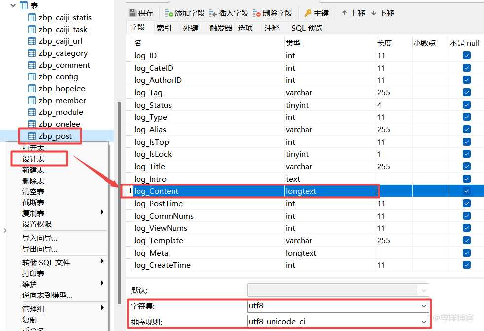 解决Zblog文章中Emoji表情显示为问号的问题